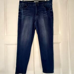 Wit & Wisdom Ab-solution Skinny Ankle Jeans Dark Wash Size 16